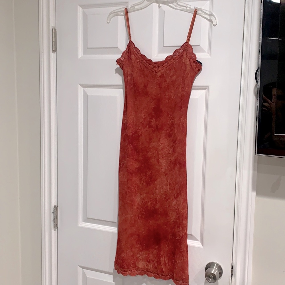 Orange dress